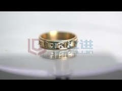 Maszyna CNC do złotej biżuterii z naszyjnikiem